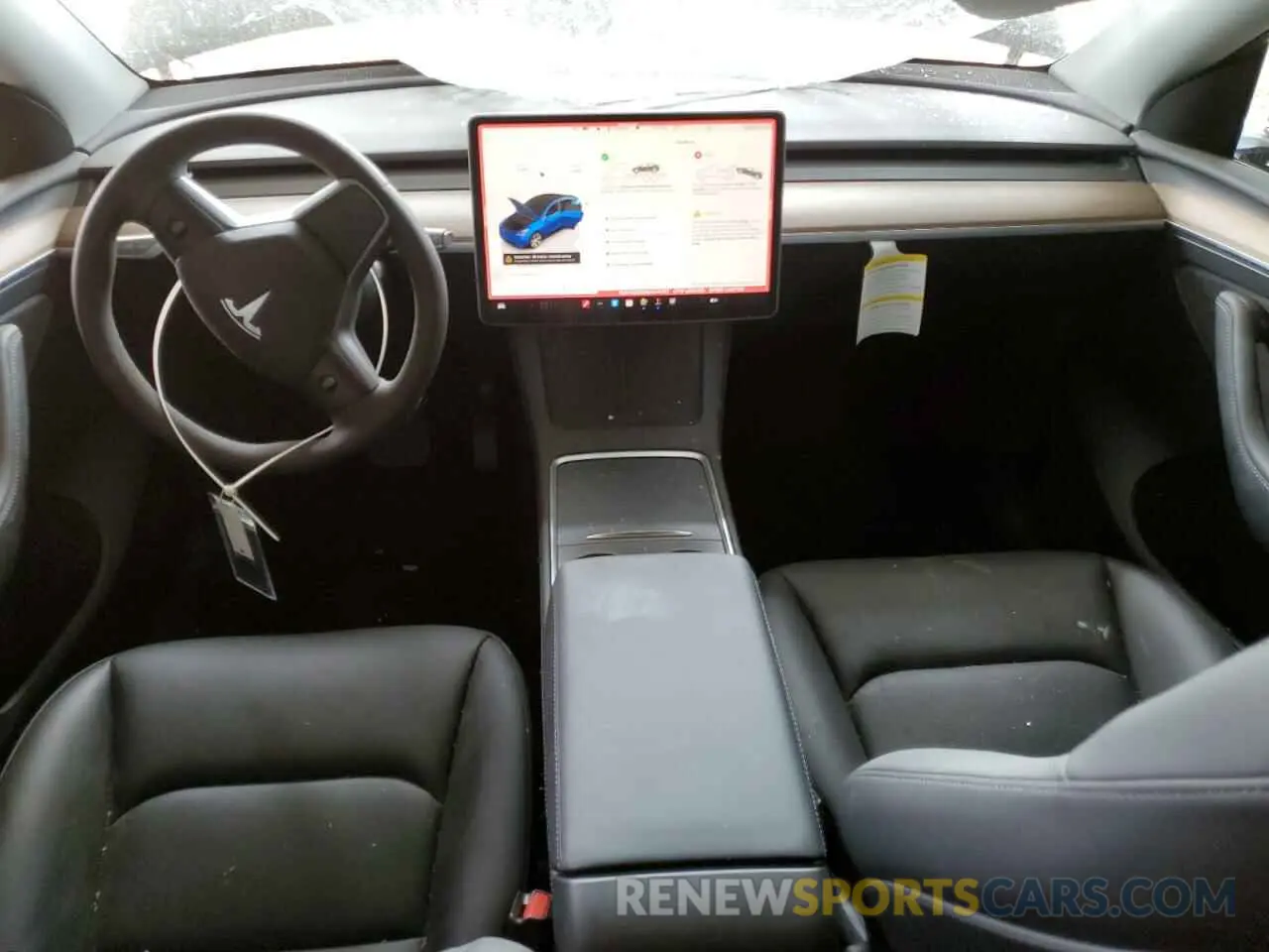 8 Photograph of a damaged car 7SAYGDEE5NA014737 TESLA MODEL Y 2022