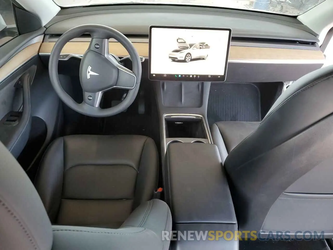 8 Photograph of a damaged car 7SAYGDEE5NA015841 TESLA MODEL Y 2022