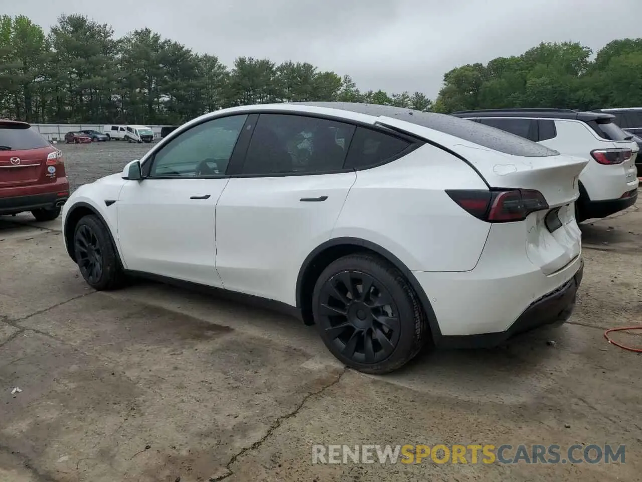 2 Photograph of a damaged car 7SAYGDEE5NA016276 TESLA MODEL Y 2022