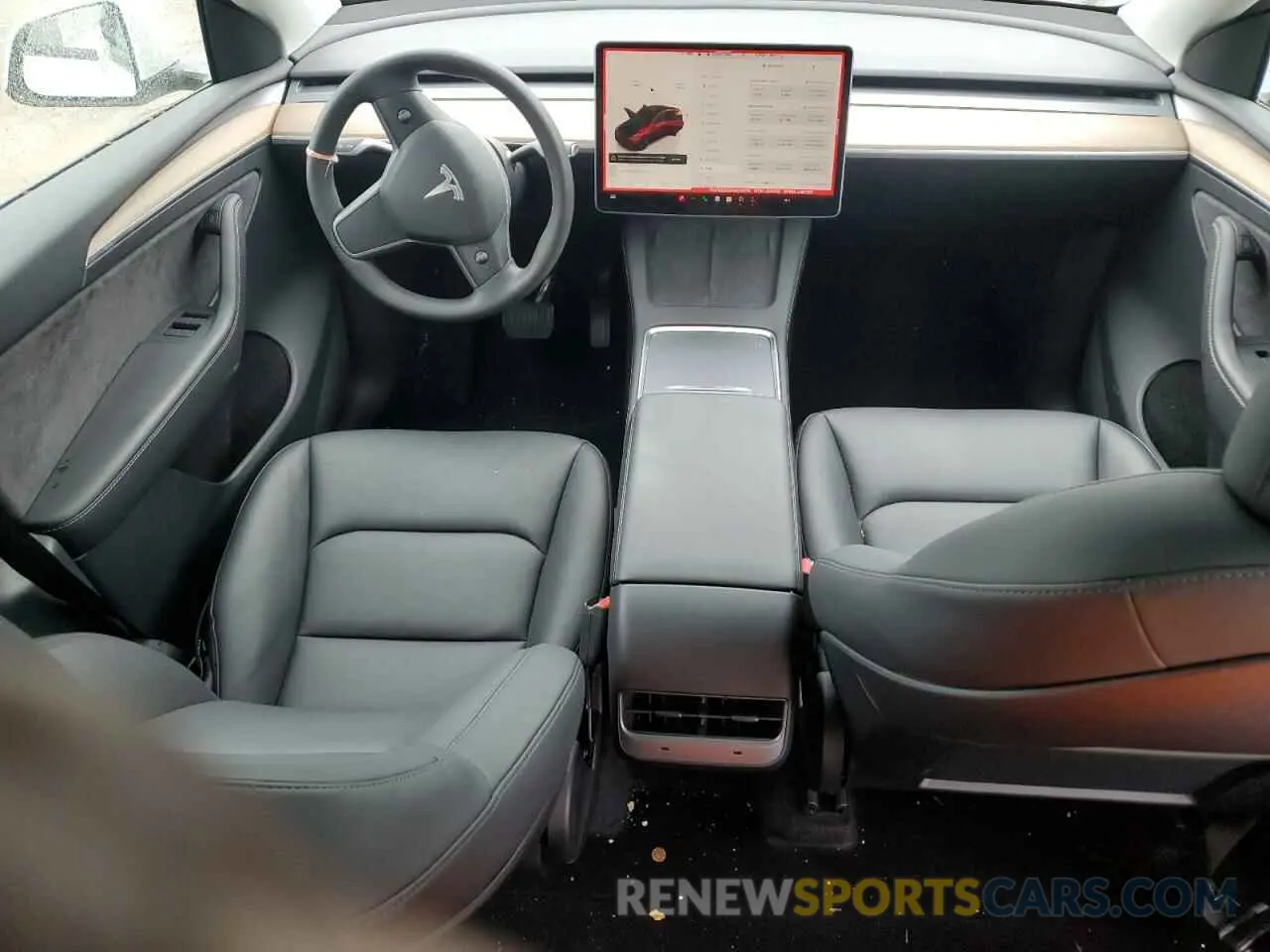 8 Photograph of a damaged car 7SAYGDEE5NA016276 TESLA MODEL Y 2022