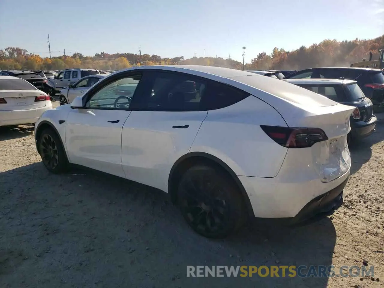 2 Photograph of a damaged car 7SAYGDEE5NA017105 TESLA MODEL Y 2022