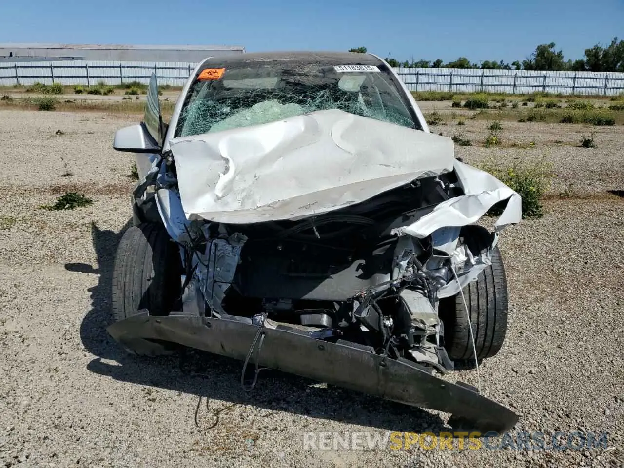 5 Photograph of a damaged car 7SAYGDEE5NF346700 TESLA MODEL Y 2022