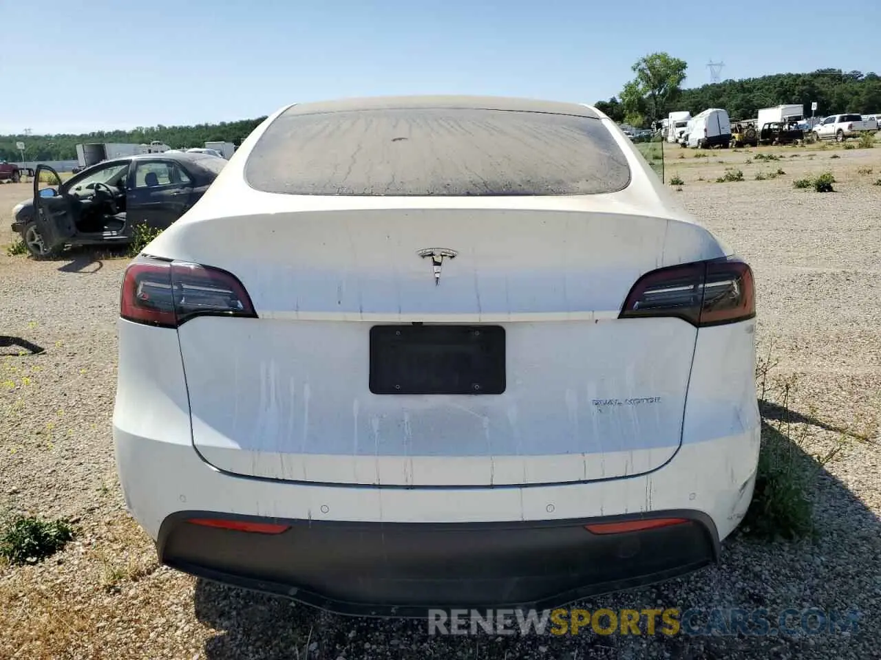 6 Photograph of a damaged car 7SAYGDEE5NF346700 TESLA MODEL Y 2022