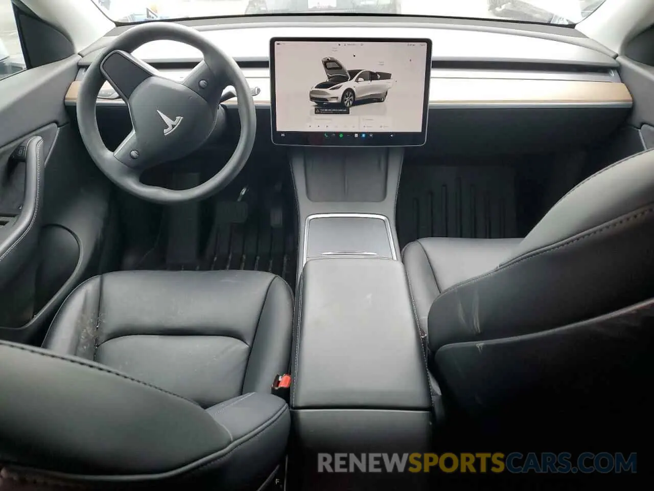 8 Photograph of a damaged car 7SAYGDEE5NF352075 TESLA MODEL Y 2022