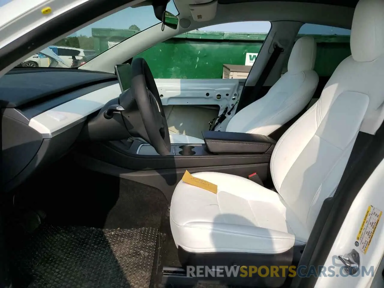 7 Photograph of a damaged car 7SAYGDEE5NF355624 TESLA MODEL Y 2022