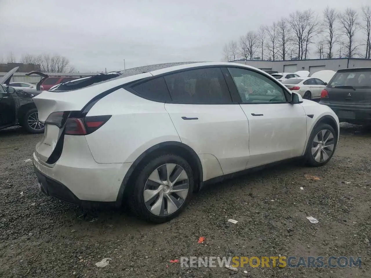 3 Photograph of a damaged car 7SAYGDEE5NF356076 TESLA MODEL Y 2022