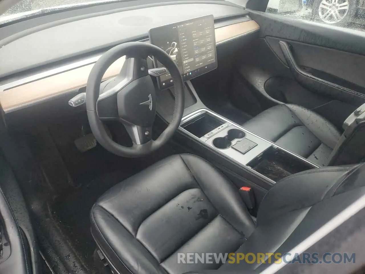8 Photograph of a damaged car 7SAYGDEE5NF356076 TESLA MODEL Y 2022