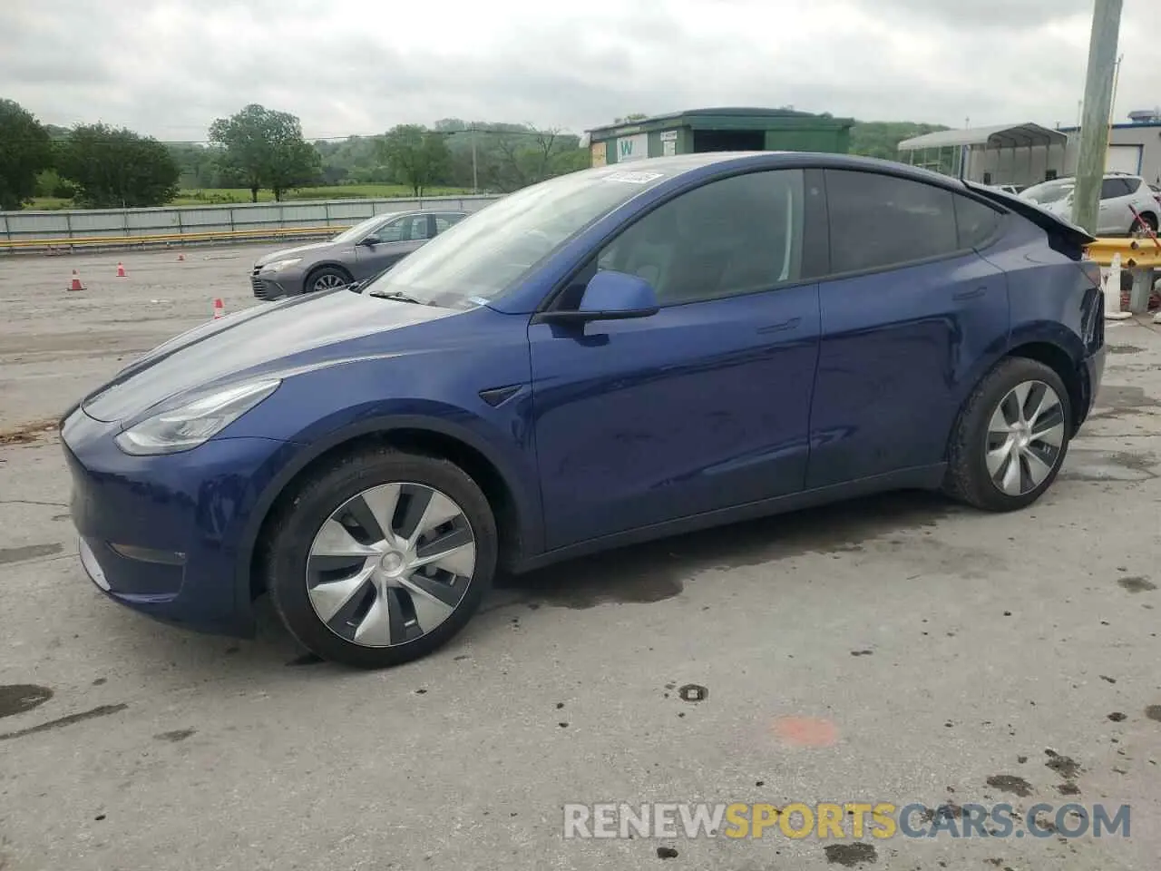 1 Photograph of a damaged car 7SAYGDEE5NF365568 TESLA MODEL Y 2022