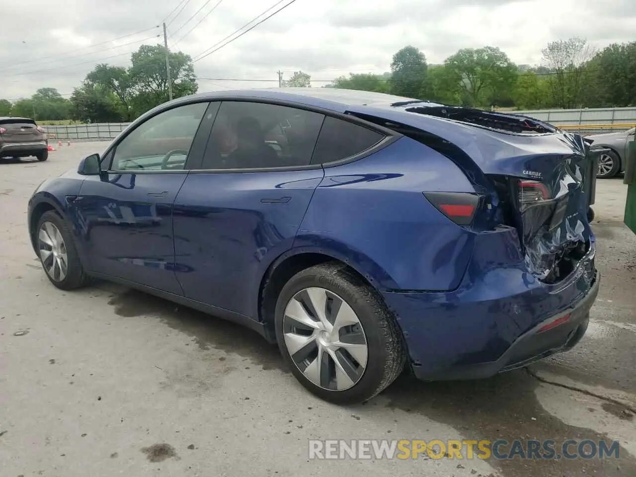 2 Photograph of a damaged car 7SAYGDEE5NF365568 TESLA MODEL Y 2022