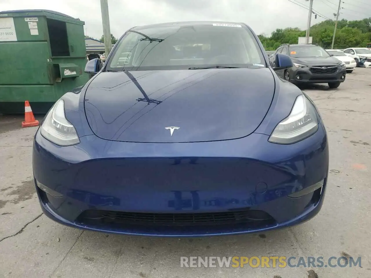 5 Photograph of a damaged car 7SAYGDEE5NF365568 TESLA MODEL Y 2022