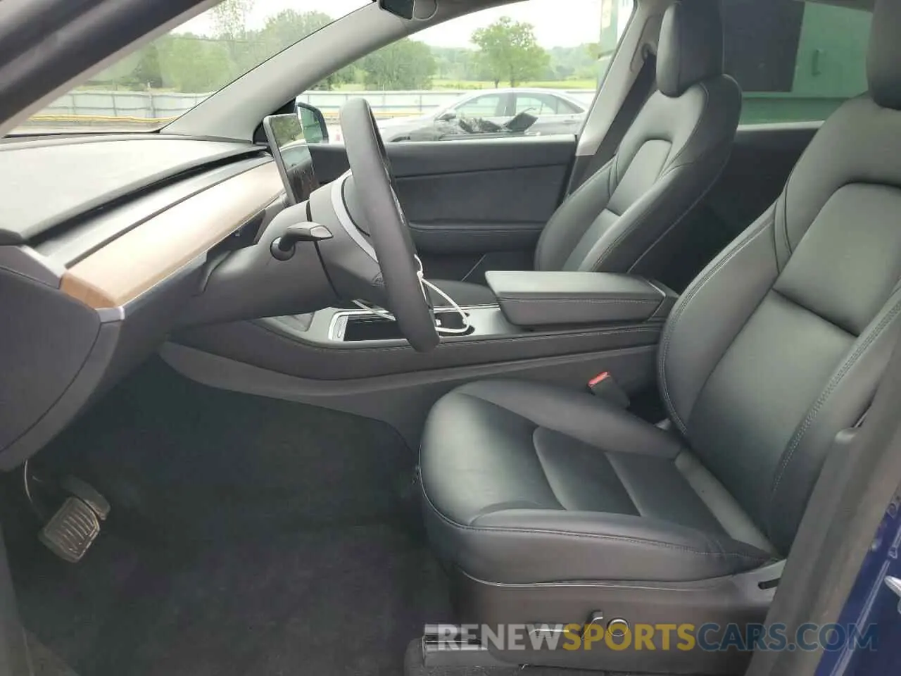 7 Photograph of a damaged car 7SAYGDEE5NF365568 TESLA MODEL Y 2022