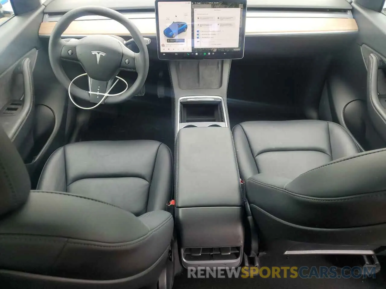 8 Photograph of a damaged car 7SAYGDEE5NF365568 TESLA MODEL Y 2022