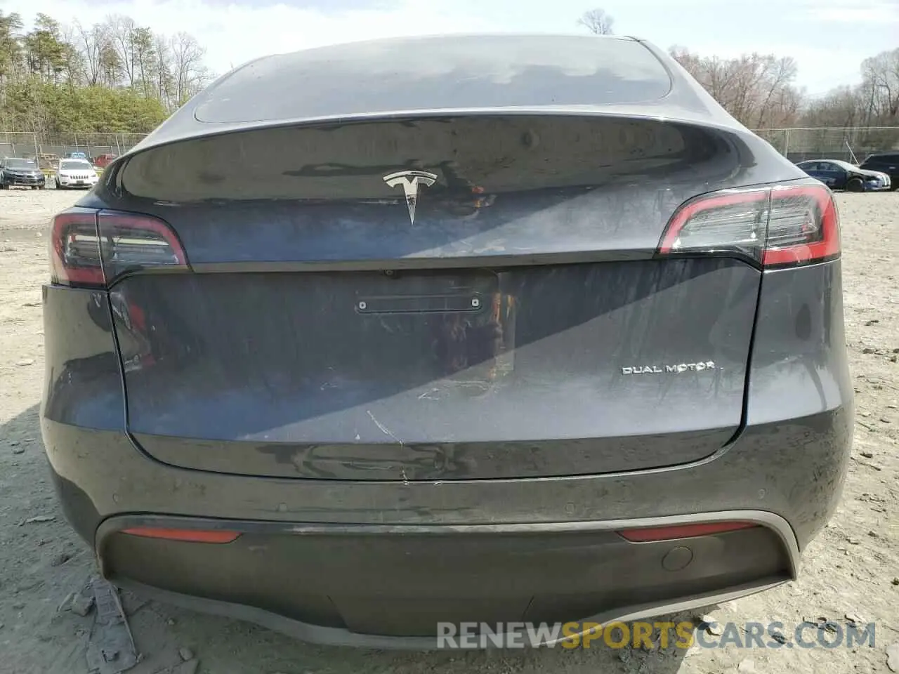 6 Photograph of a damaged car 7SAYGDEE5NF366493 TESLA MODEL Y 2022