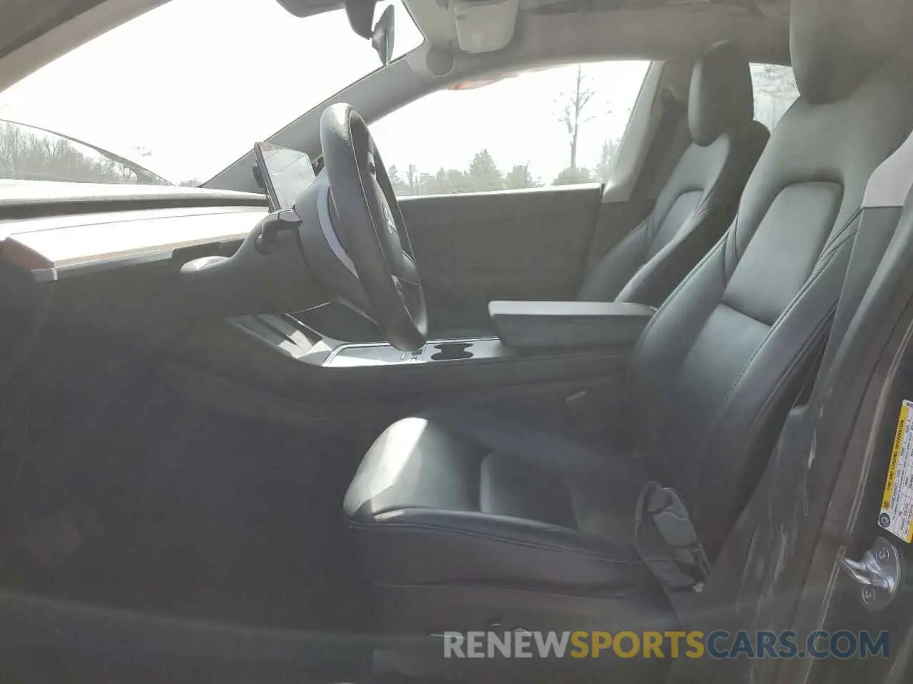 7 Photograph of a damaged car 7SAYGDEE5NF366493 TESLA MODEL Y 2022