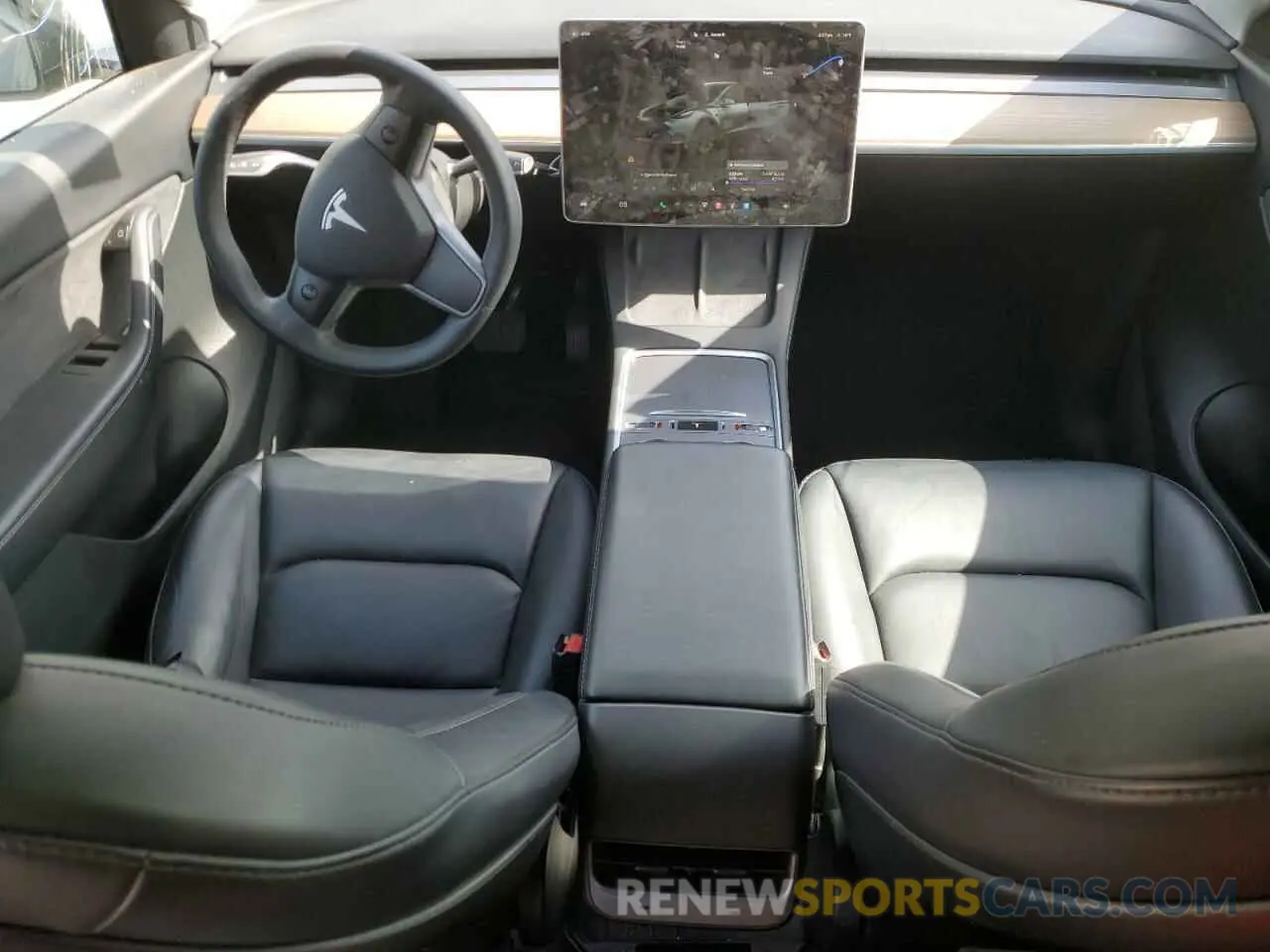 8 Photograph of a damaged car 7SAYGDEE5NF366493 TESLA MODEL Y 2022