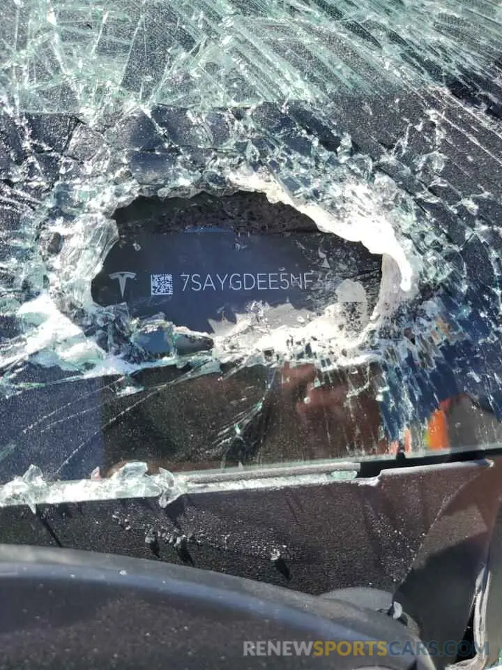 12 Photograph of a damaged car 7SAYGDEE5NF367885 TESLA MODEL Y 2022