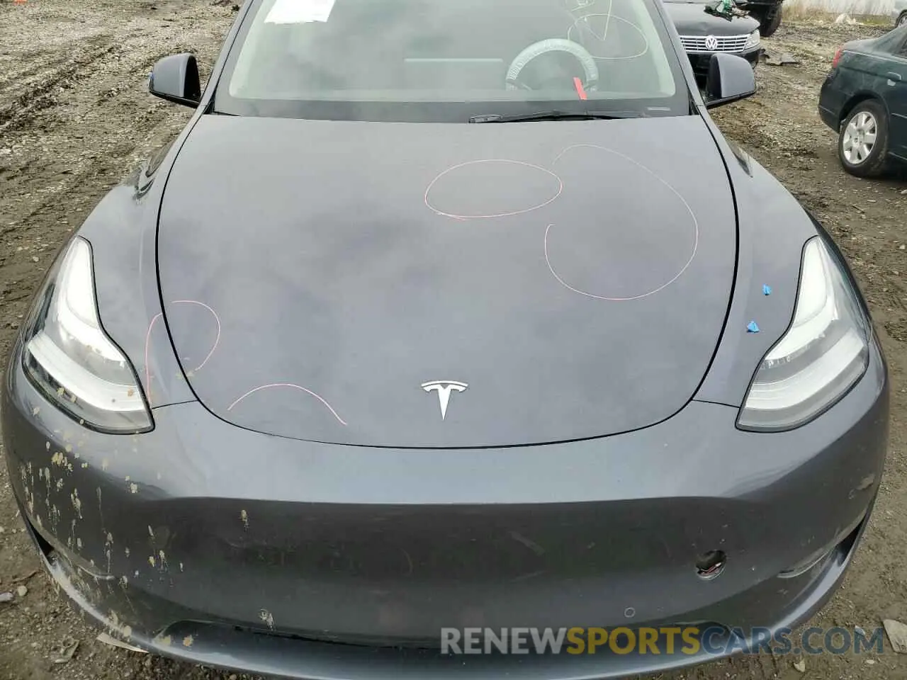 11 Photograph of a damaged car 7SAYGDEE5NF376005 TESLA MODEL Y 2022