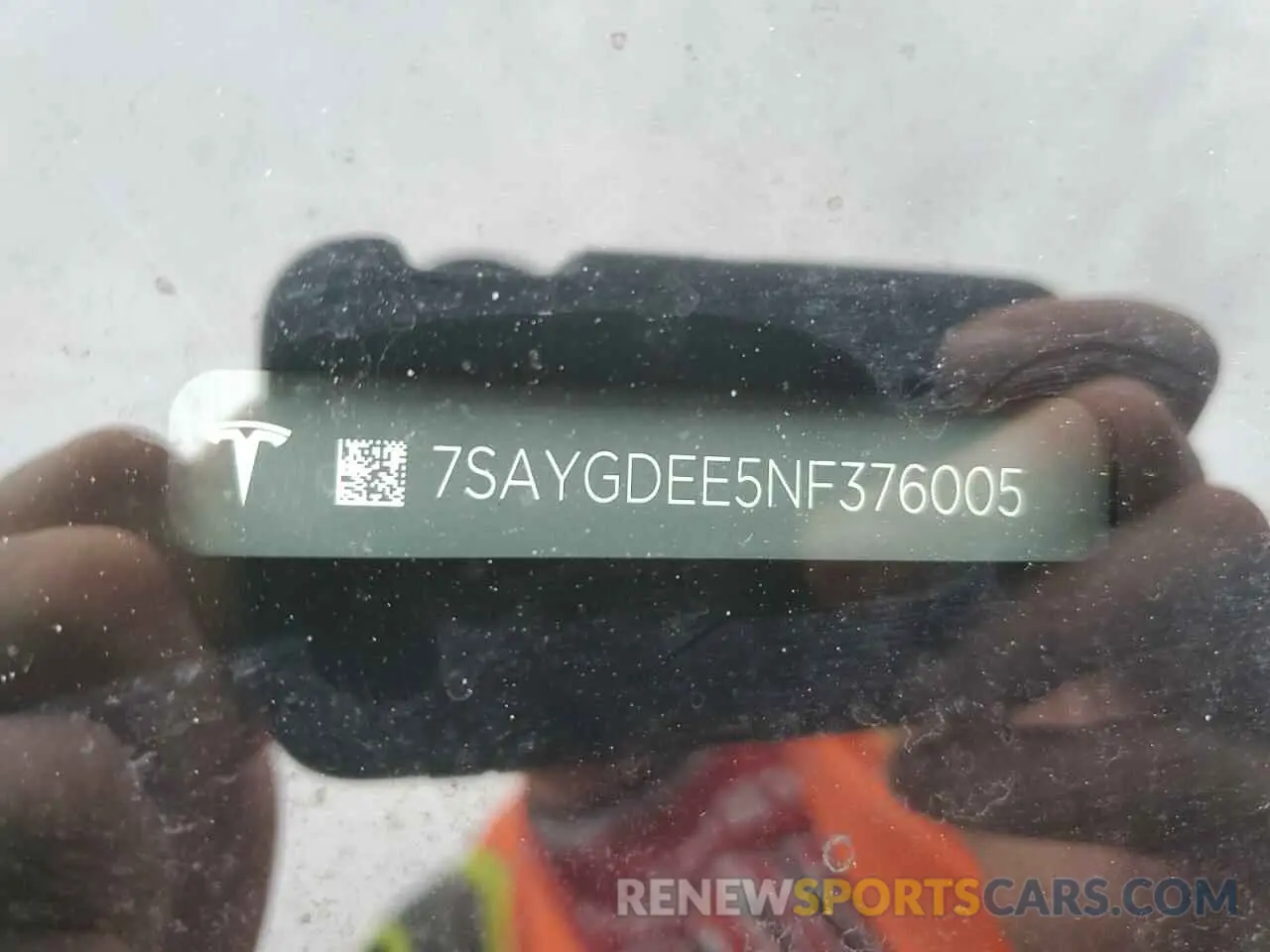 12 Photograph of a damaged car 7SAYGDEE5NF376005 TESLA MODEL Y 2022