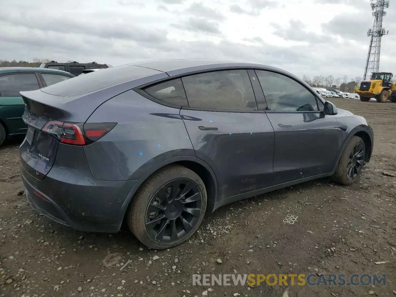 3 Photograph of a damaged car 7SAYGDEE5NF376005 TESLA MODEL Y 2022