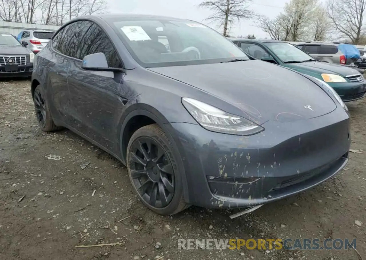 4 Photograph of a damaged car 7SAYGDEE5NF376005 TESLA MODEL Y 2022