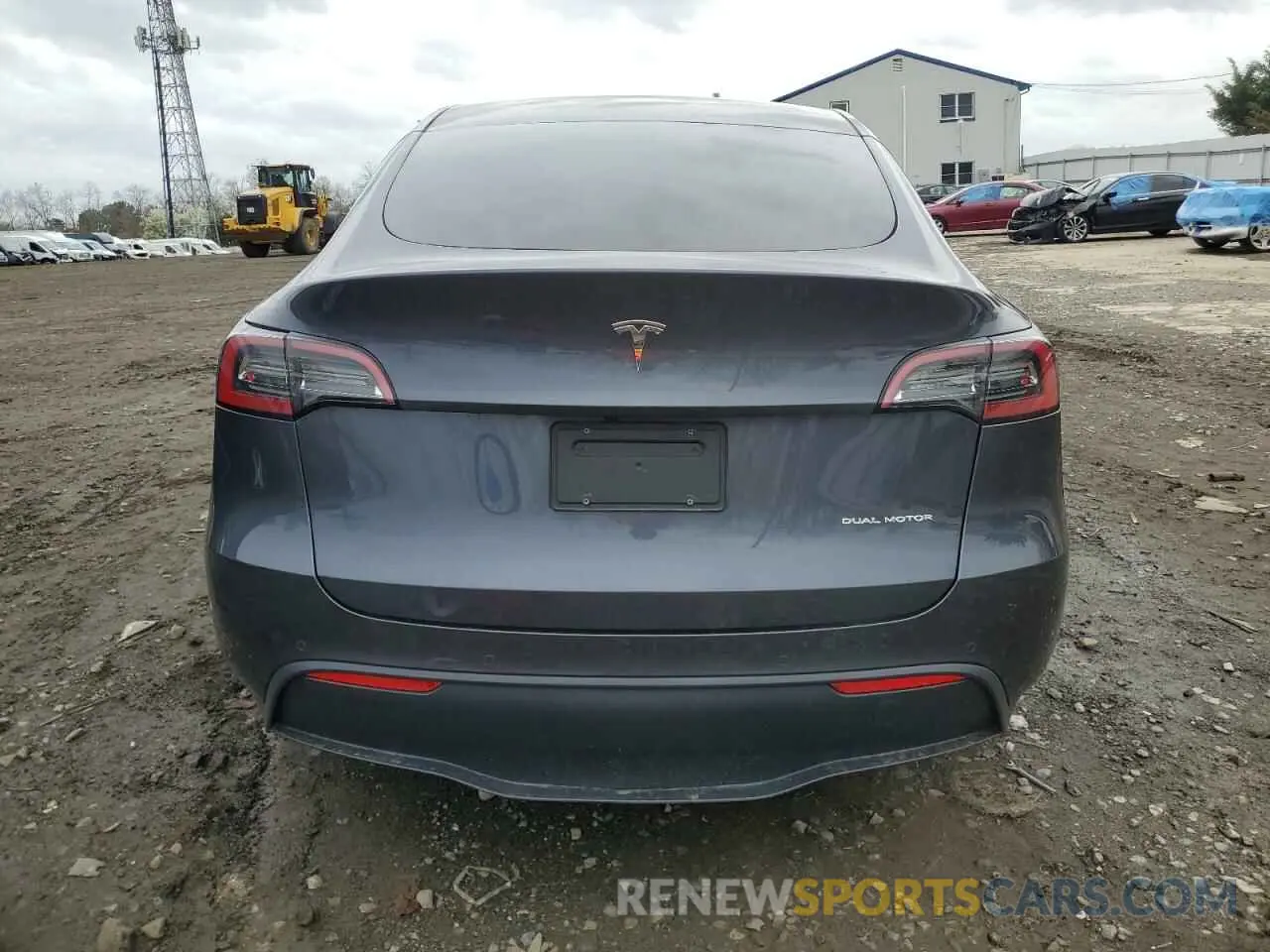 6 Photograph of a damaged car 7SAYGDEE5NF376005 TESLA MODEL Y 2022