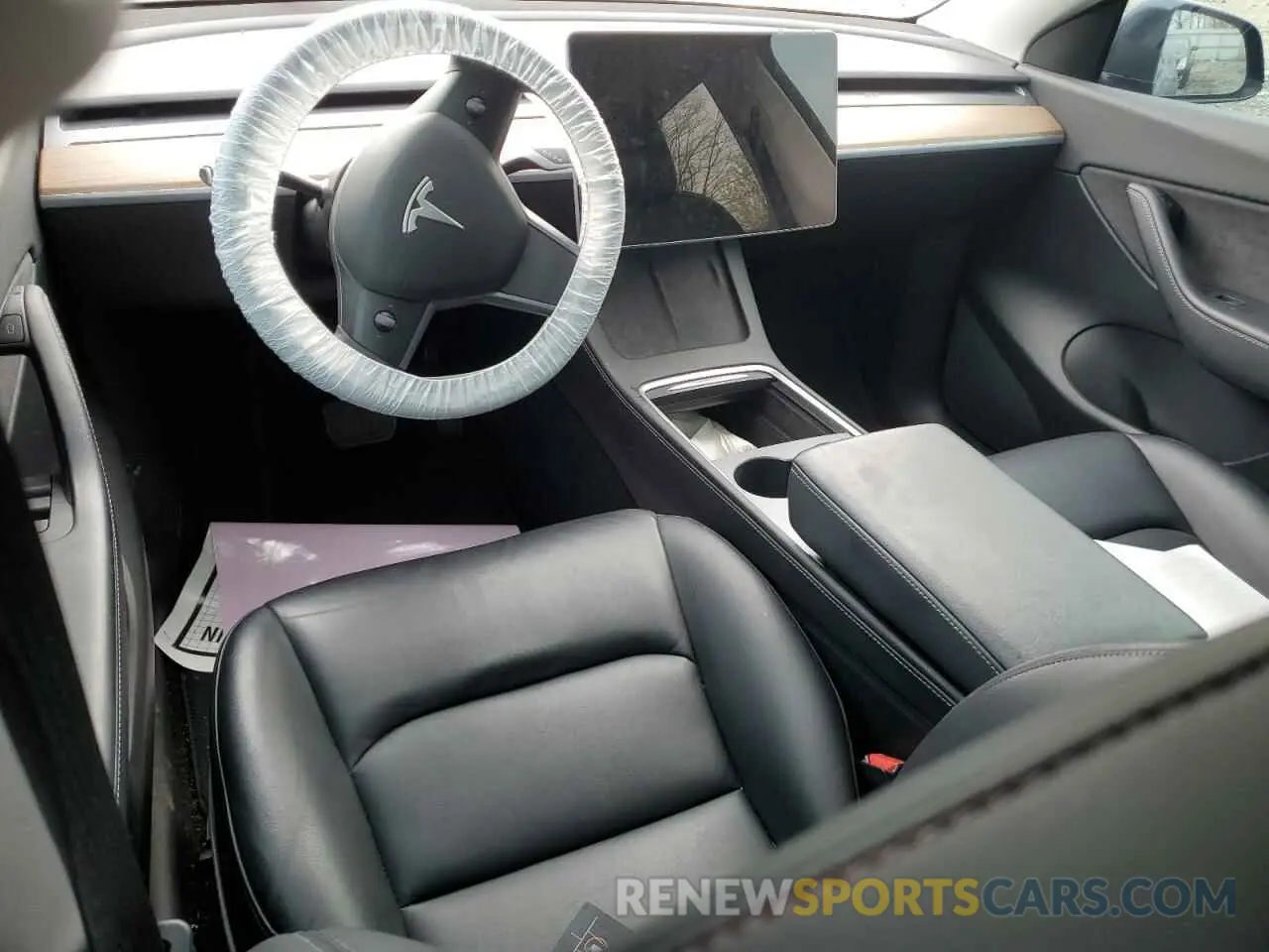 8 Photograph of a damaged car 7SAYGDEE5NF376005 TESLA MODEL Y 2022
