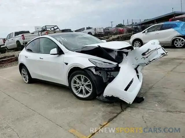 11 Photograph of a damaged car 7SAYGDEE5NF387814 TESLA MODEL Y 2022