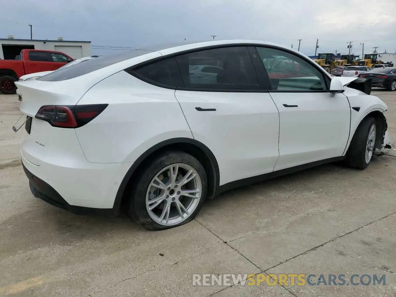 3 Photograph of a damaged car 7SAYGDEE5NF387814 TESLA MODEL Y 2022