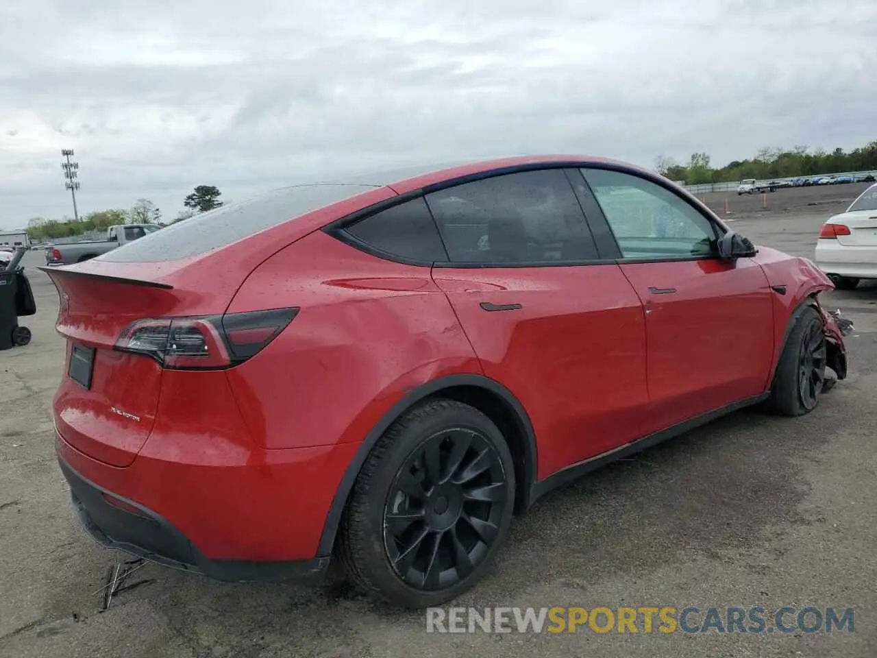 3 Photograph of a damaged car 7SAYGDEE5NF388428 TESLA MODEL Y 2022