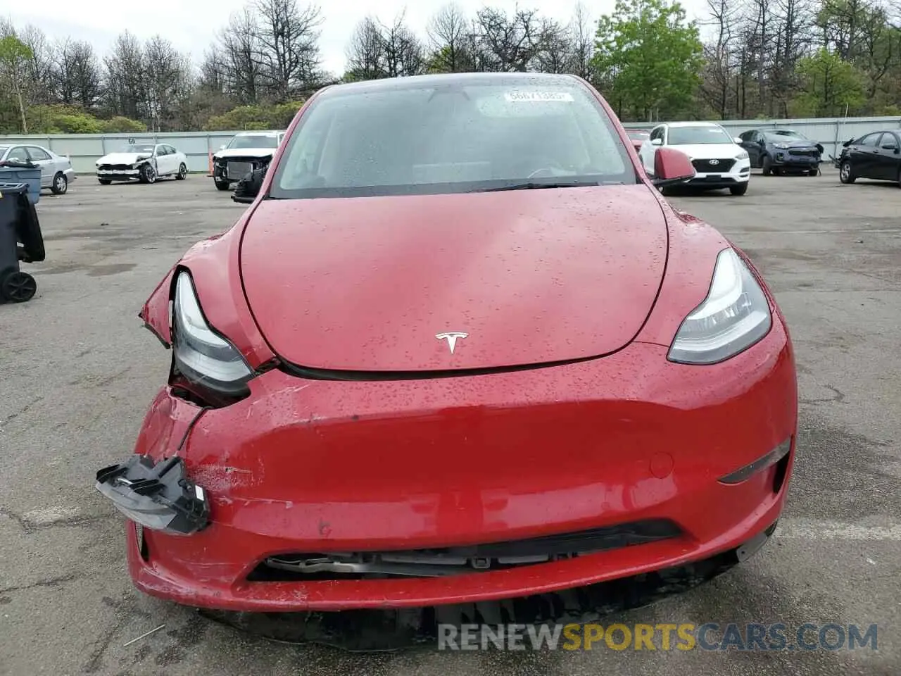 5 Photograph of a damaged car 7SAYGDEE5NF388428 TESLA MODEL Y 2022