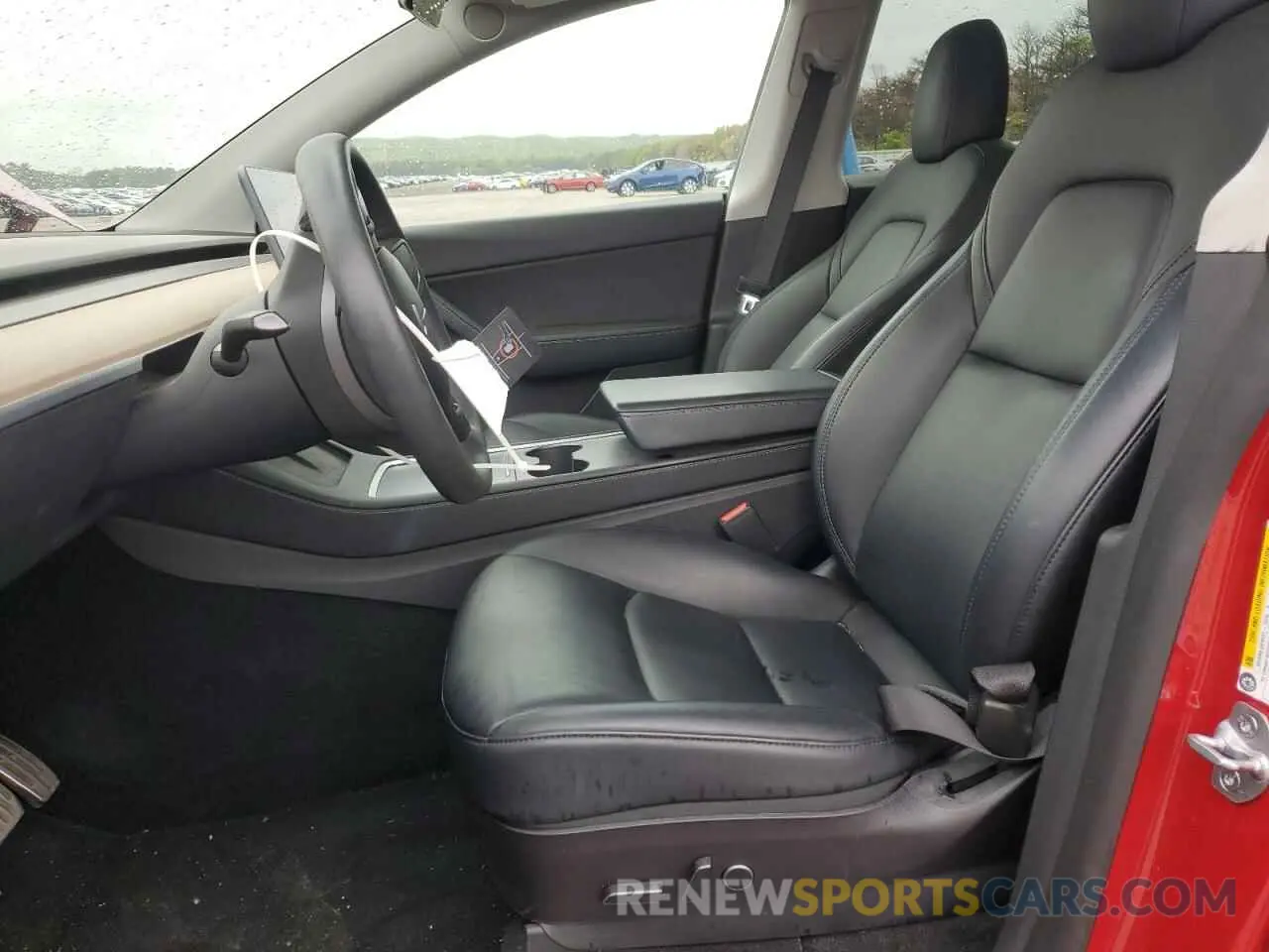 7 Photograph of a damaged car 7SAYGDEE5NF388428 TESLA MODEL Y 2022