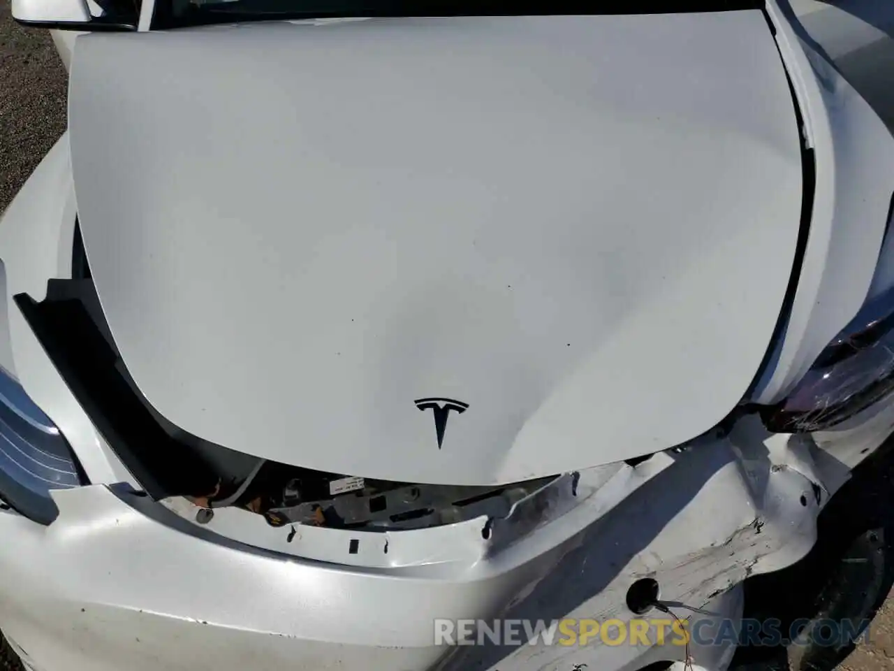 12 Photograph of a damaged car 7SAYGDEE5NF446263 TESLA MODEL Y 2022