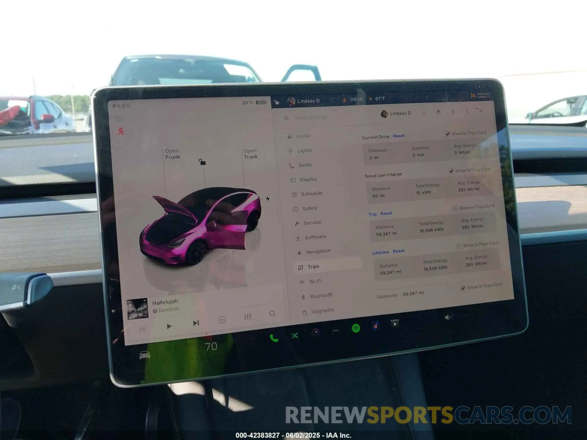 7 Photograph of a damaged car 7SAYGDEE5NF450877 TESLA MODEL Y 2022