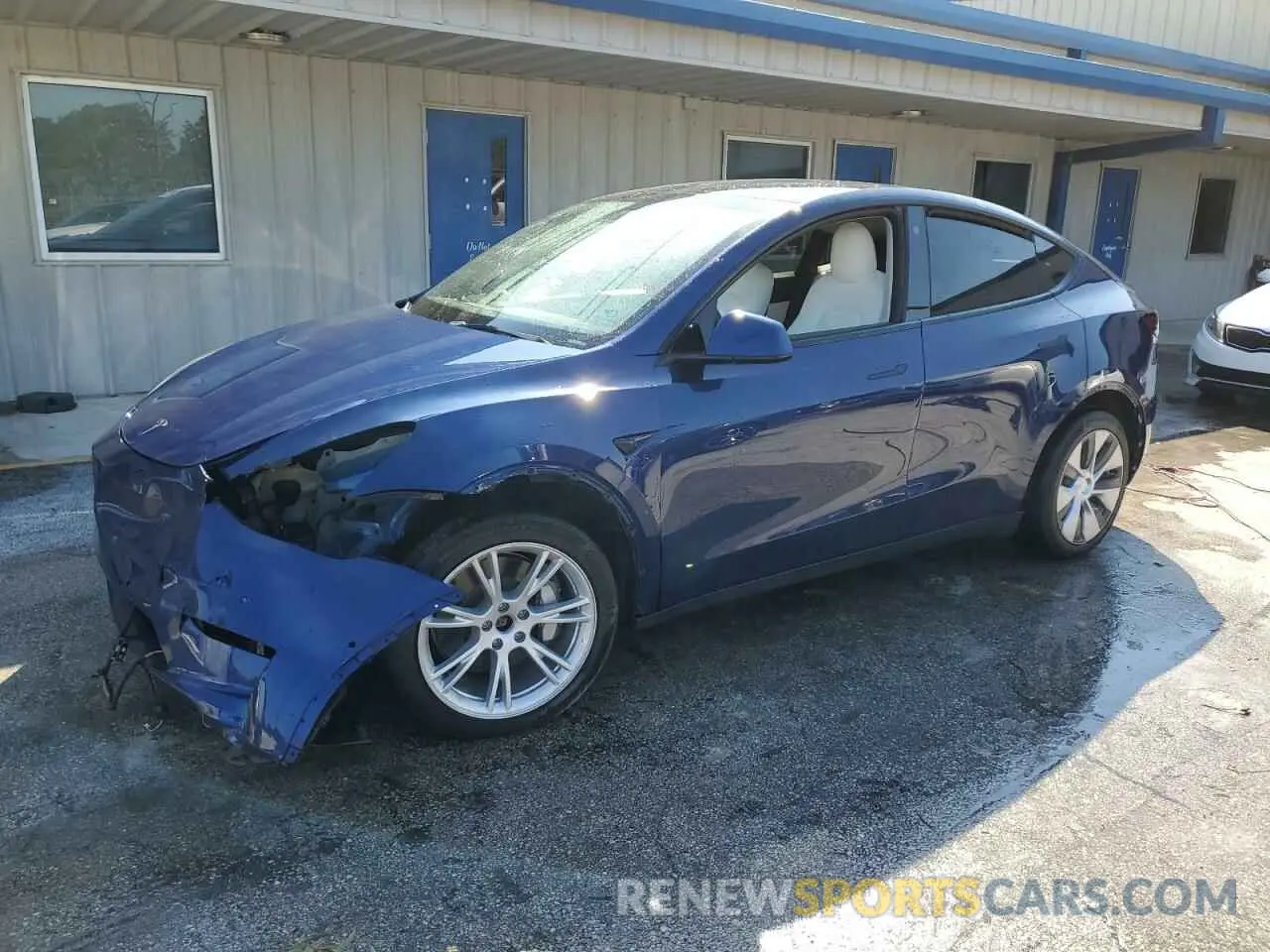 1 Photograph of a damaged car 7SAYGDEE5NF464651 TESLA MODEL Y 2022
