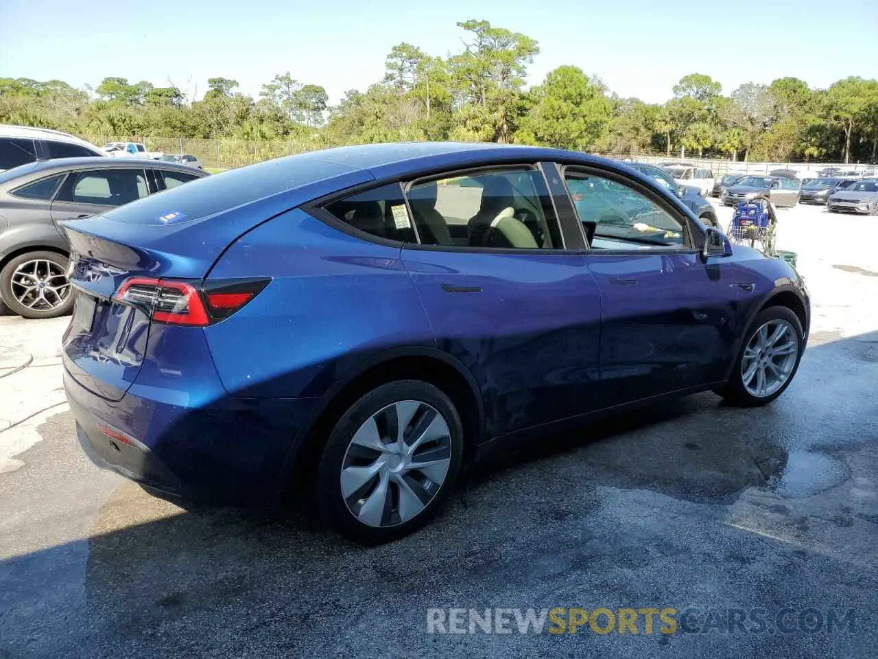 3 Photograph of a damaged car 7SAYGDEE5NF464651 TESLA MODEL Y 2022