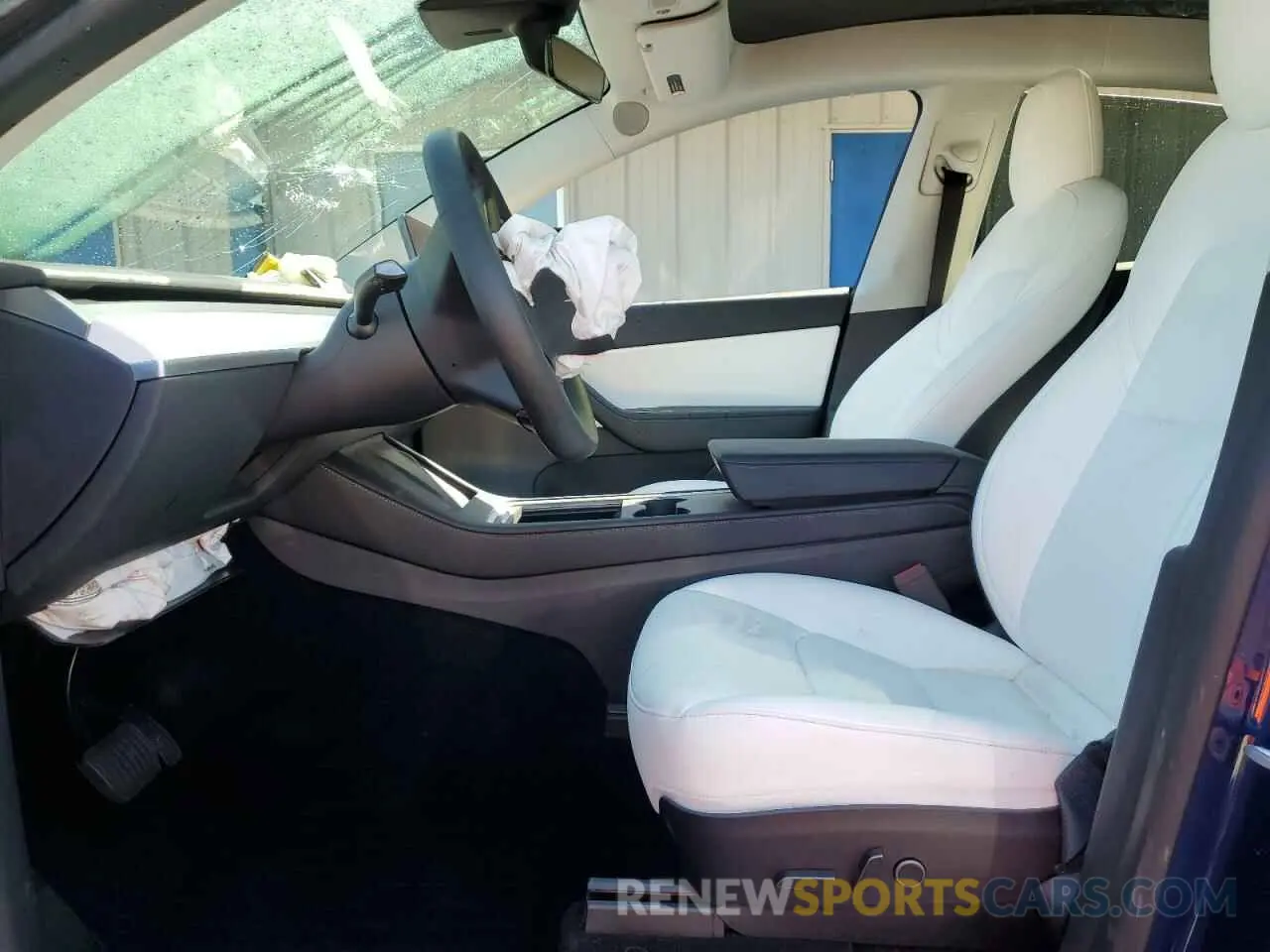 7 Photograph of a damaged car 7SAYGDEE5NF464651 TESLA MODEL Y 2022