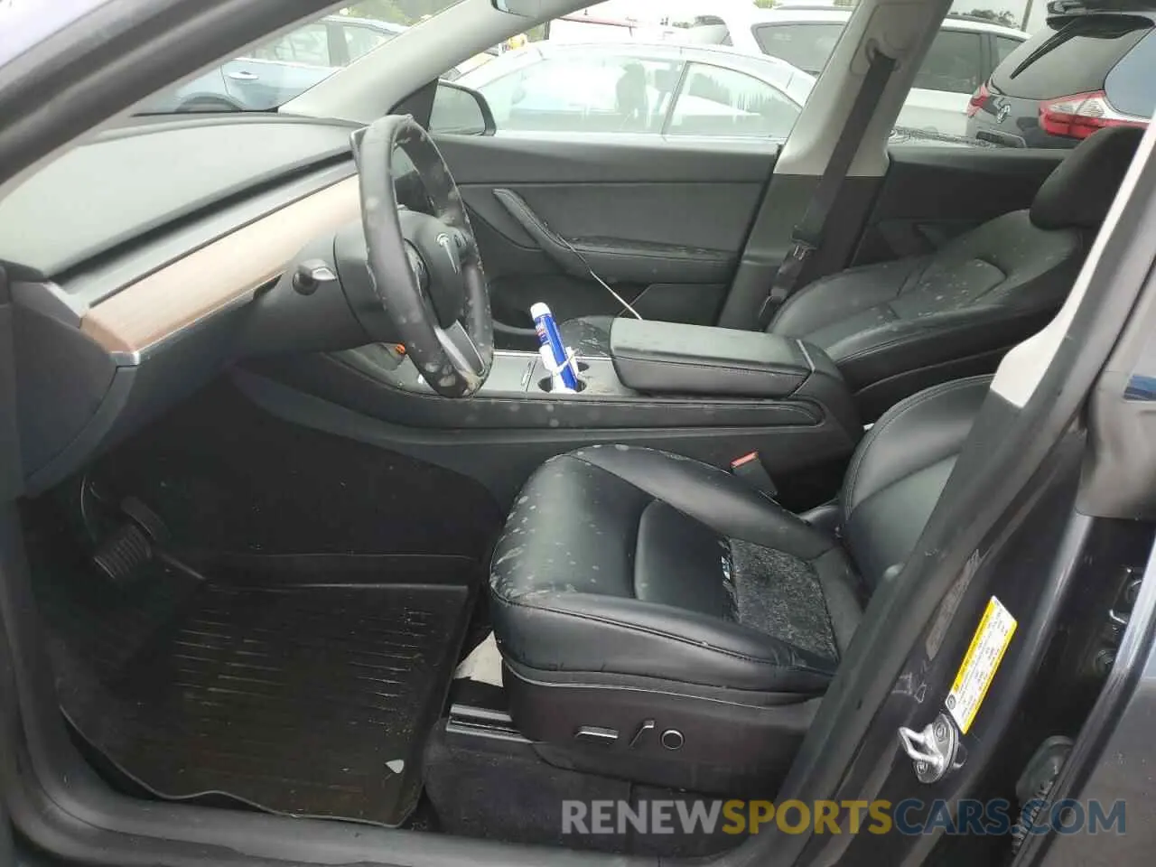 7 Photograph of a damaged car 7SAYGDEE5NF480607 TESLA MODEL Y 2022