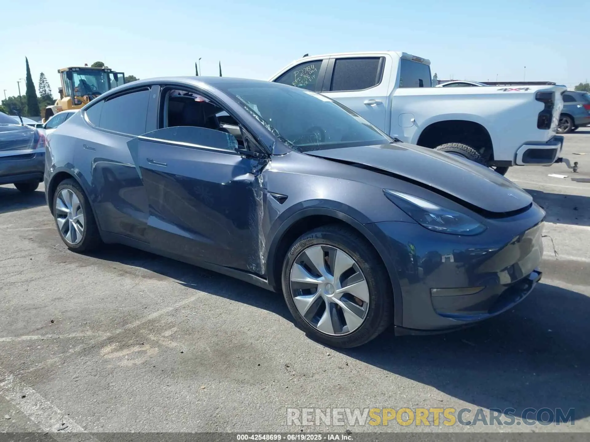 1 Photograph of a damaged car 7SAYGDEE5NF557900 TESLA MODEL Y 2022