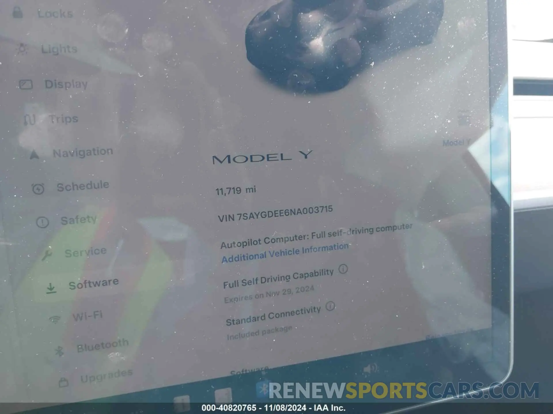 7 Photograph of a damaged car 7SAYGDEE6NA003715 TESLA MODEL Y 2022
