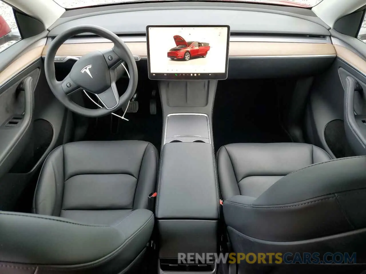 8 Photograph of a damaged car 7SAYGDEE6NA019719 TESLA MODEL Y 2022