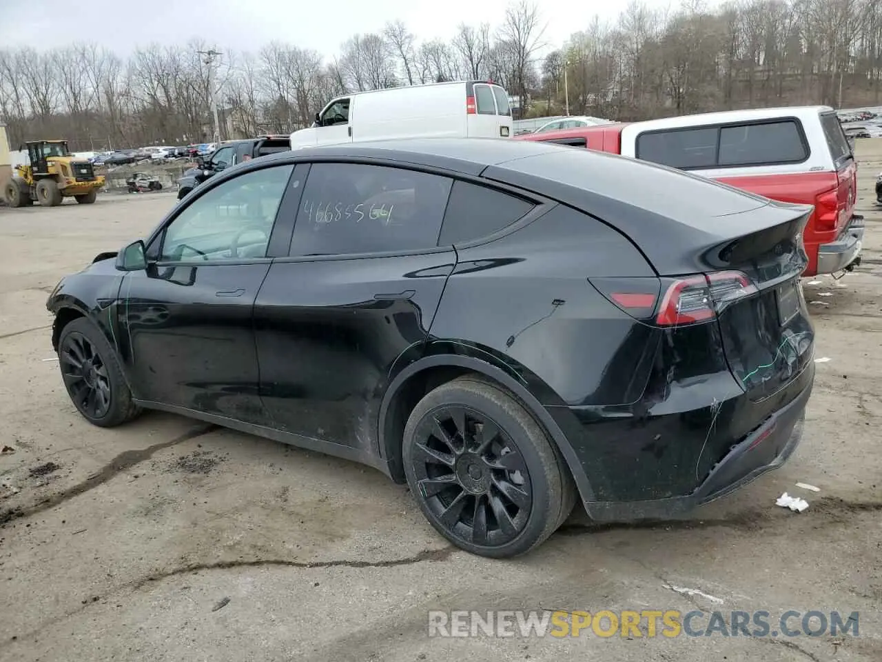 2 Photograph of a damaged car 7SAYGDEE6NF337133 TESLA MODEL Y 2022