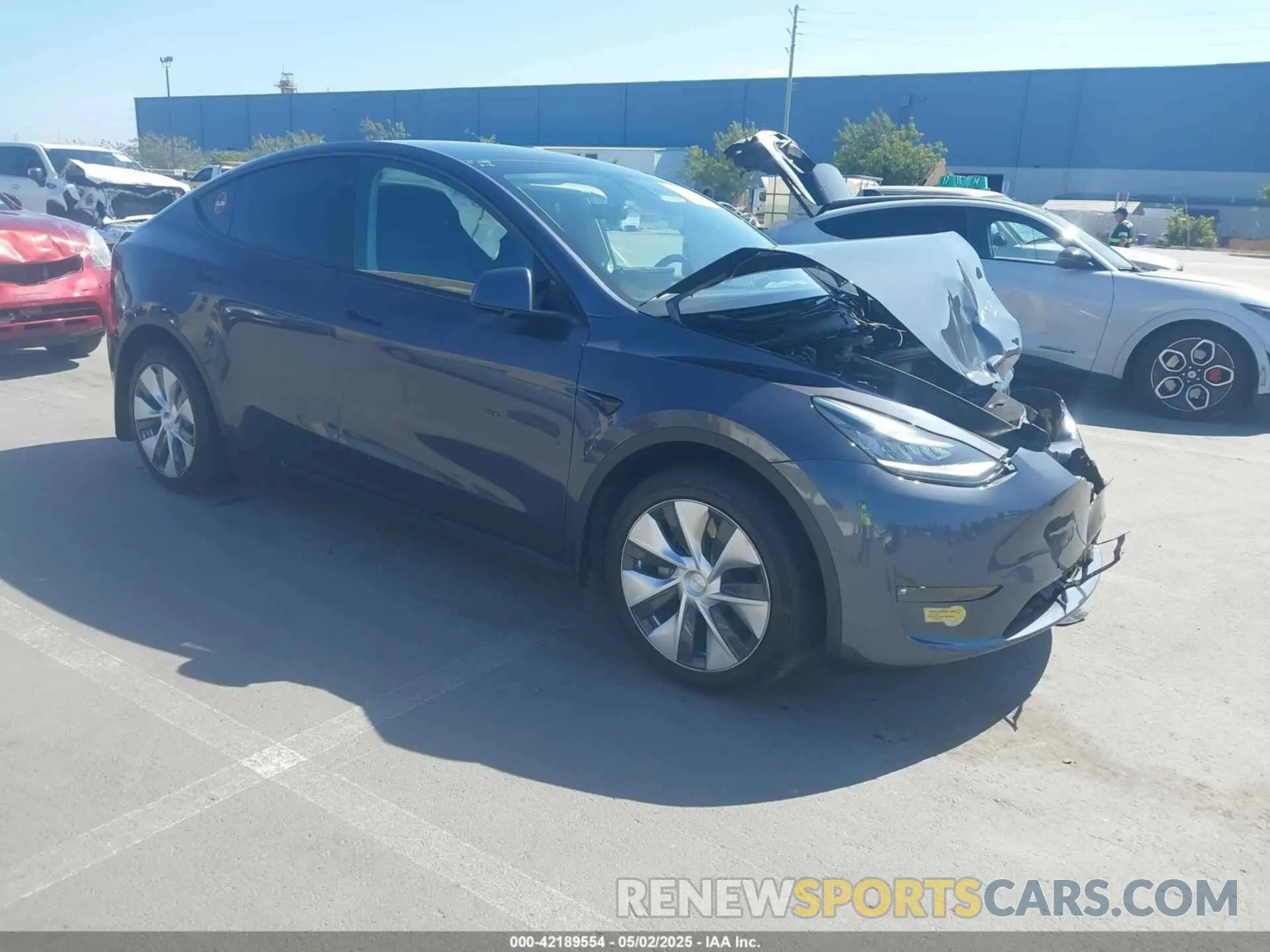 1 Photograph of a damaged car 7SAYGDEE6NF344583 TESLA MODEL Y 2022
