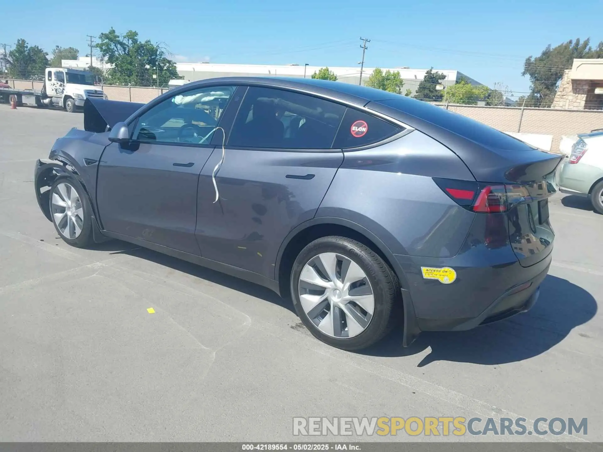 3 Photograph of a damaged car 7SAYGDEE6NF344583 TESLA MODEL Y 2022