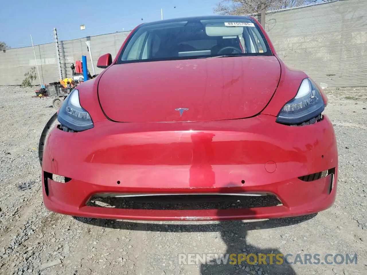 5 Photograph of a damaged car 7SAYGDEE6NF352263 TESLA MODEL Y 2022