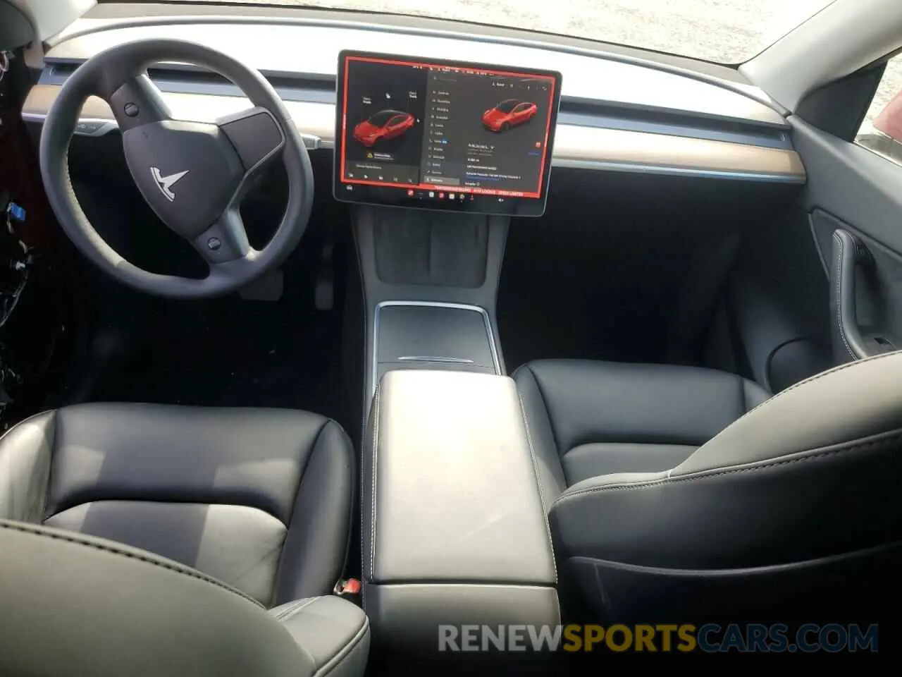 8 Photograph of a damaged car 7SAYGDEE6NF352263 TESLA MODEL Y 2022