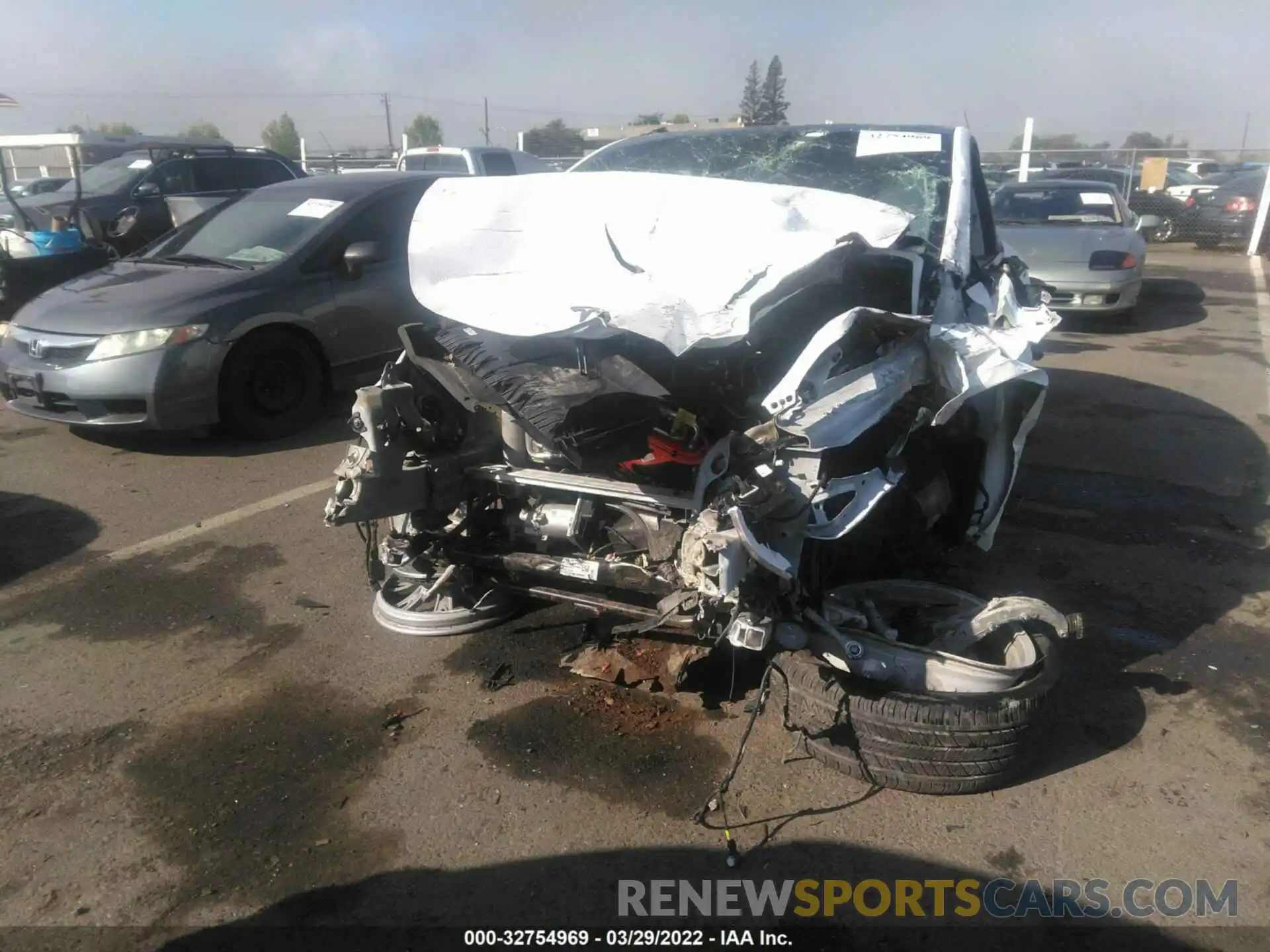 6 Photograph of a damaged car 7SAYGDEE6NF355082 TESLA MODEL Y 2022