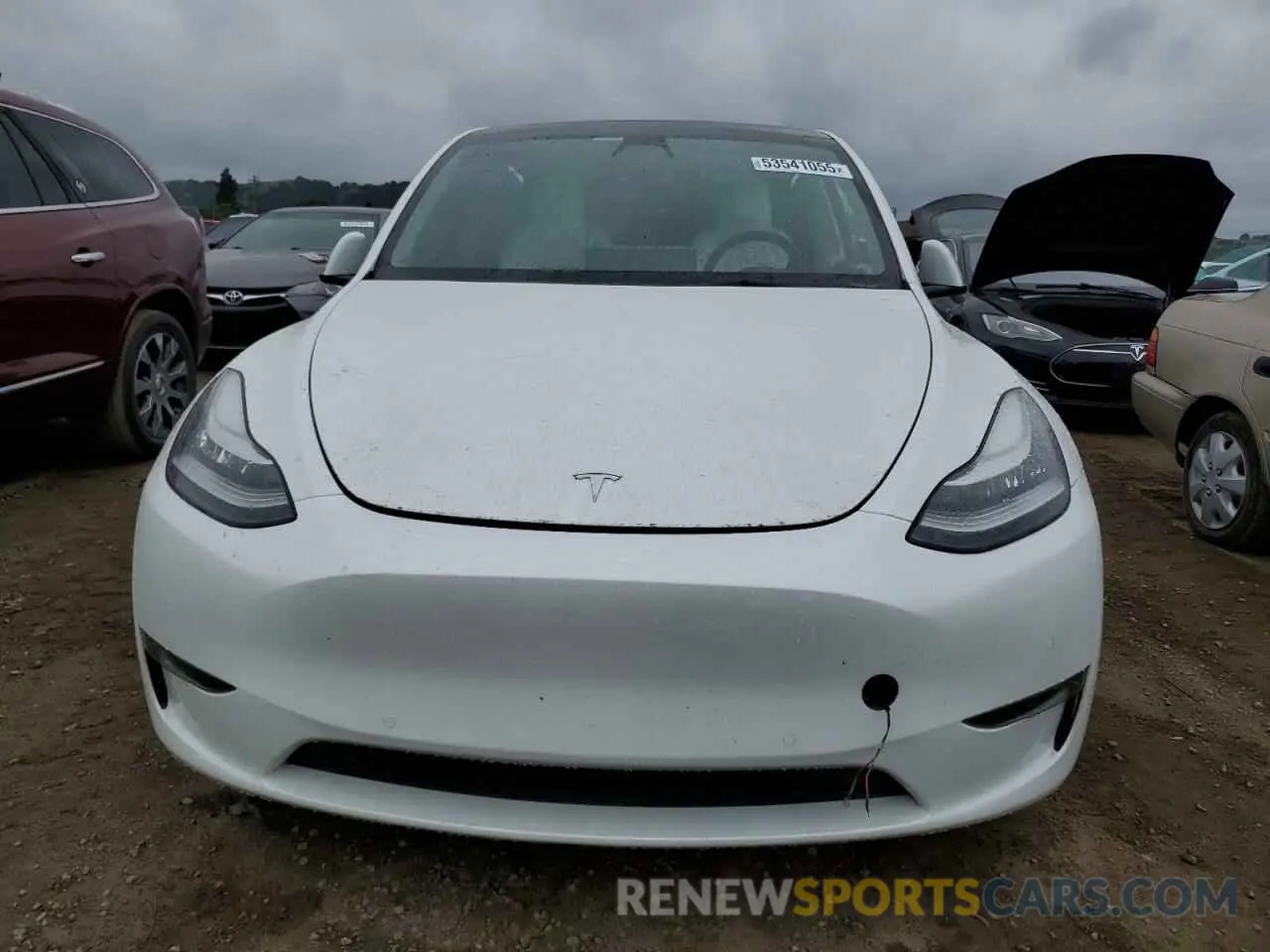 5 Photograph of a damaged car 7SAYGDEE6NF358063 TESLA MODEL Y 2022