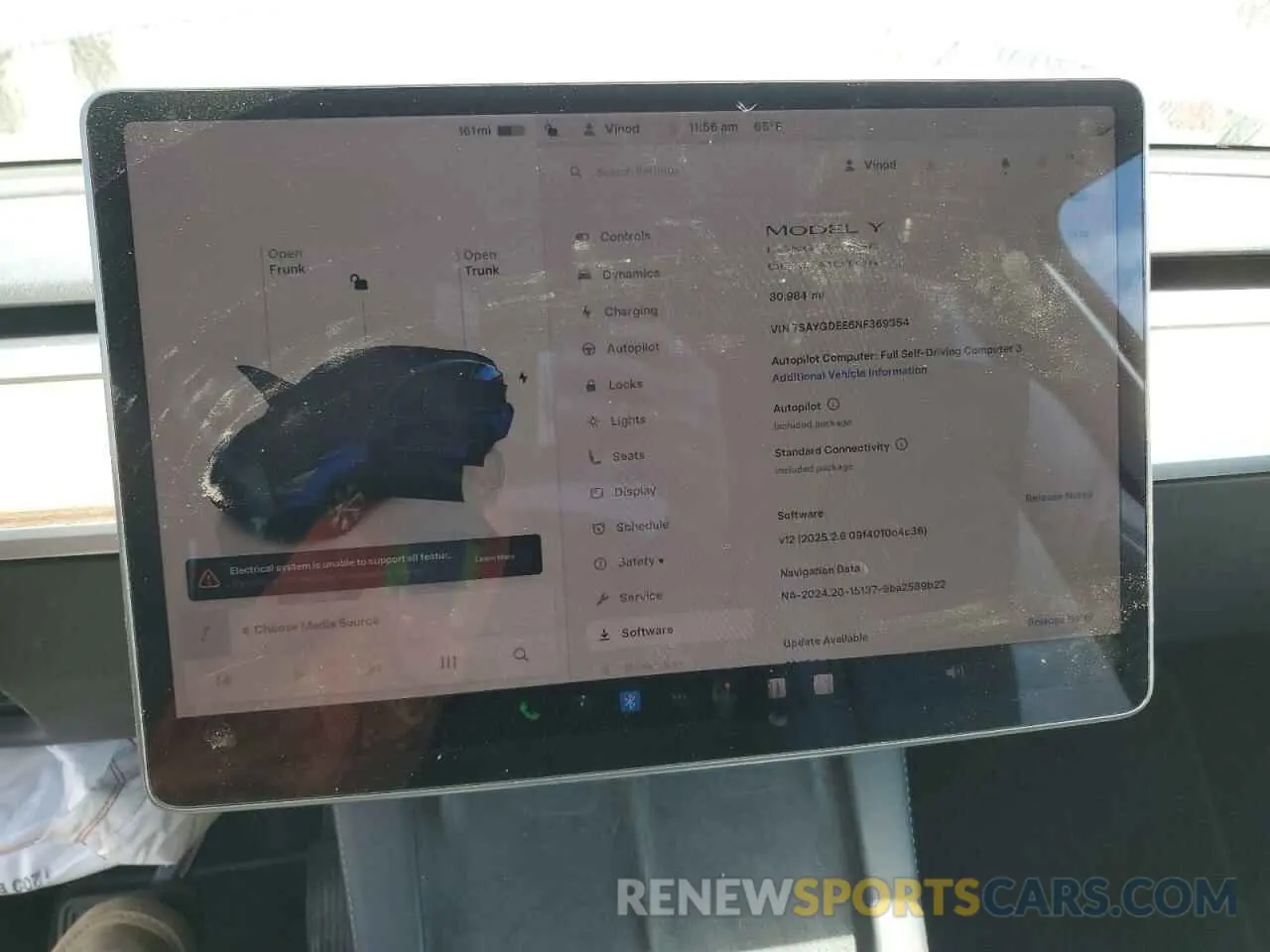 9 Photograph of a damaged car 7SAYGDEE6NF369354 TESLA MODEL Y 2022