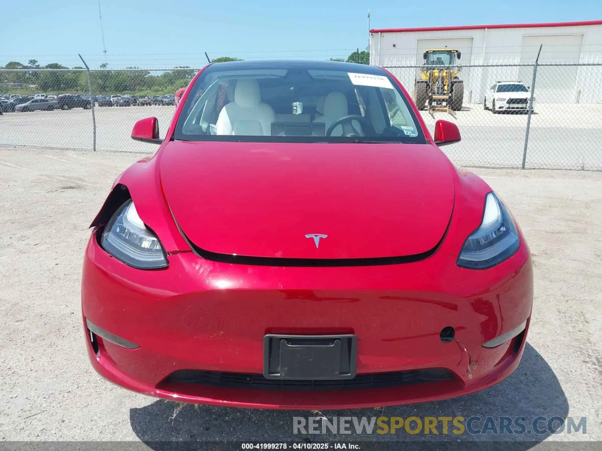 12 Photograph of a damaged car 7SAYGDEE6NF372464 TESLA MODEL Y 2022