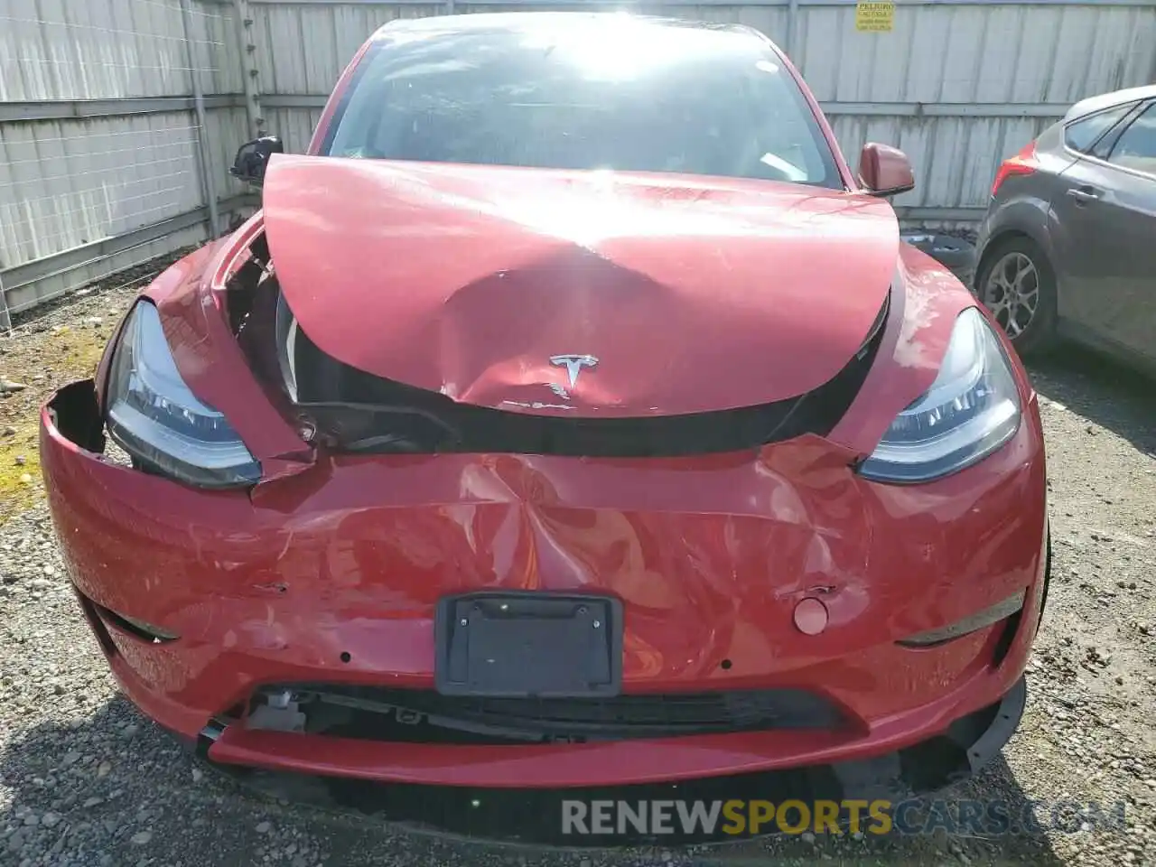 5 Photograph of a damaged car 7SAYGDEE6NF386719 TESLA MODEL Y 2022